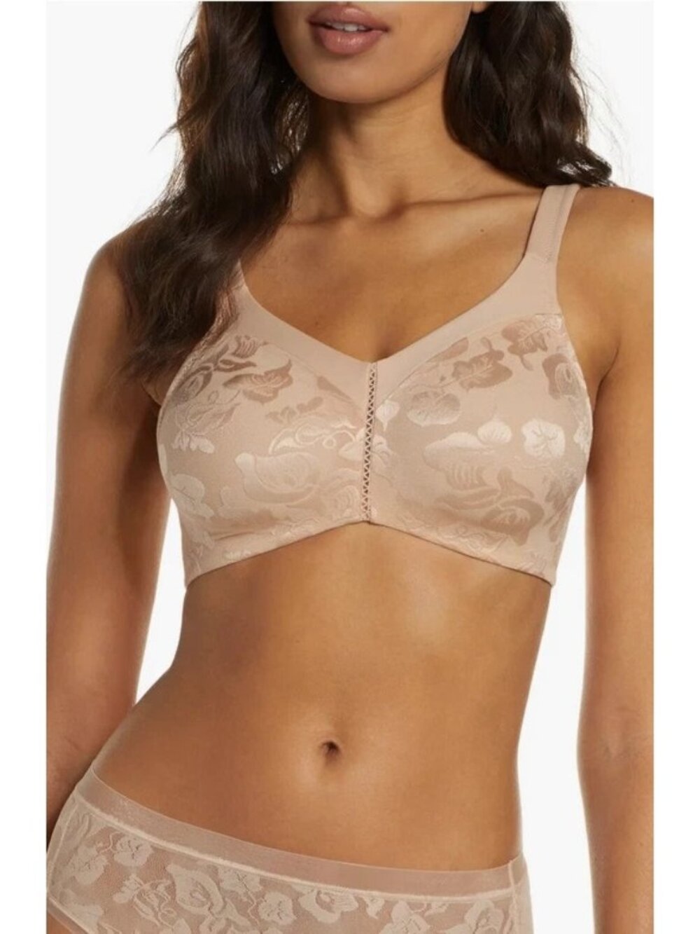 WACOAL Awareness 85276 Nude Soft Cup No Wires BRA NWT 38C
